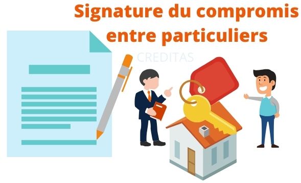 Compromis de vente immobilier entre particulier