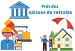 Prets des caisses de retraite